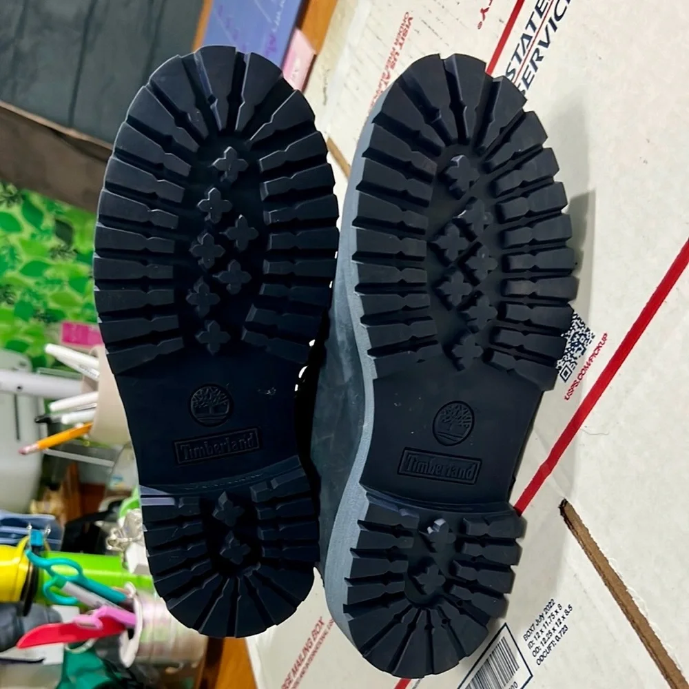 Timberland Dark Blue Suede Boots